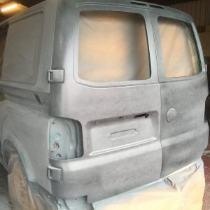 paint job on vw camper