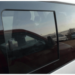 tinted window on camper van