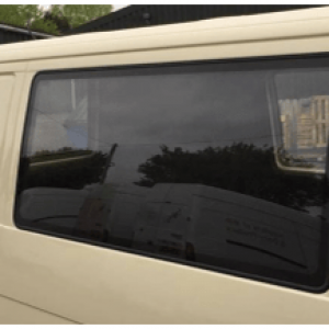 tinted window on camper van