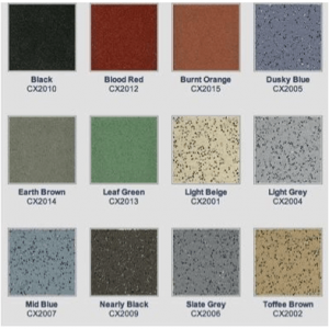 roof material samples